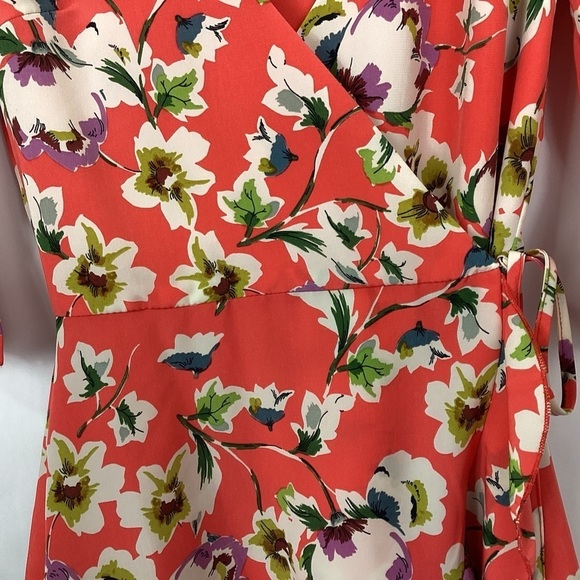 Zara Floral Wrap Romper Size XS - Picture 2 of 9